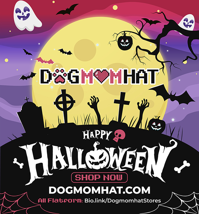 Hallowen T-shirt & Clothing Collections of DogMomHat Stores