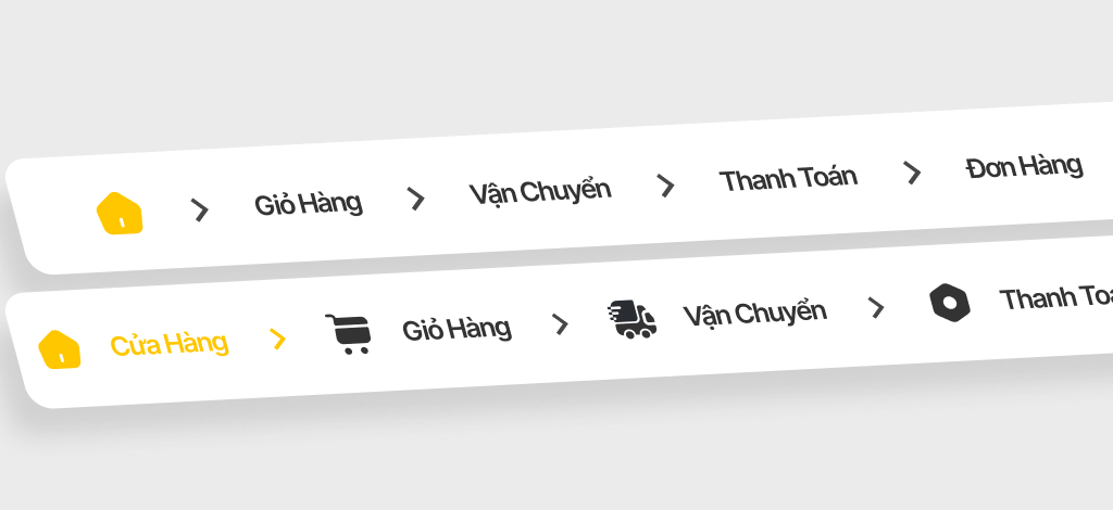 Sử dụng thanh điều hướng trong thực tế