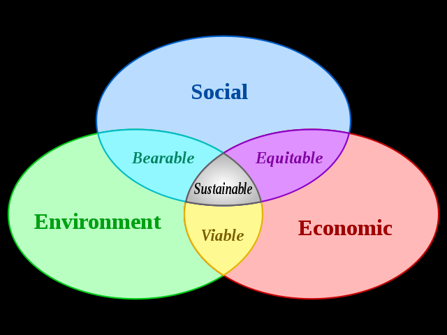 Figure 3. Venn diagram of Sustainable Development
