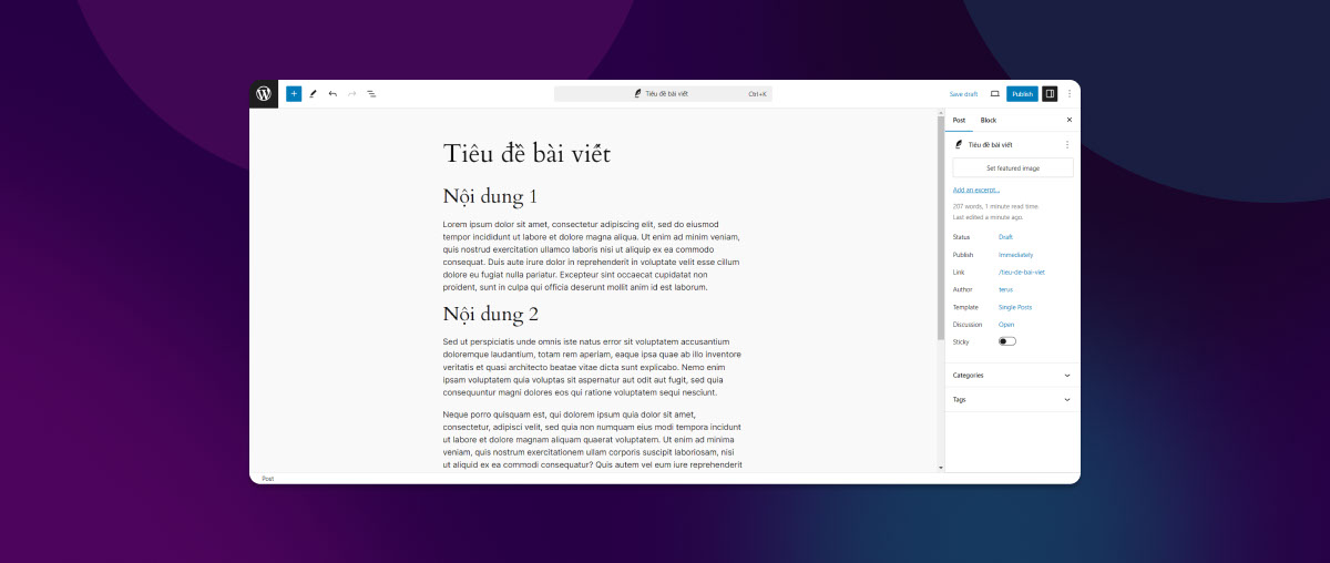 Đăng bài lên website