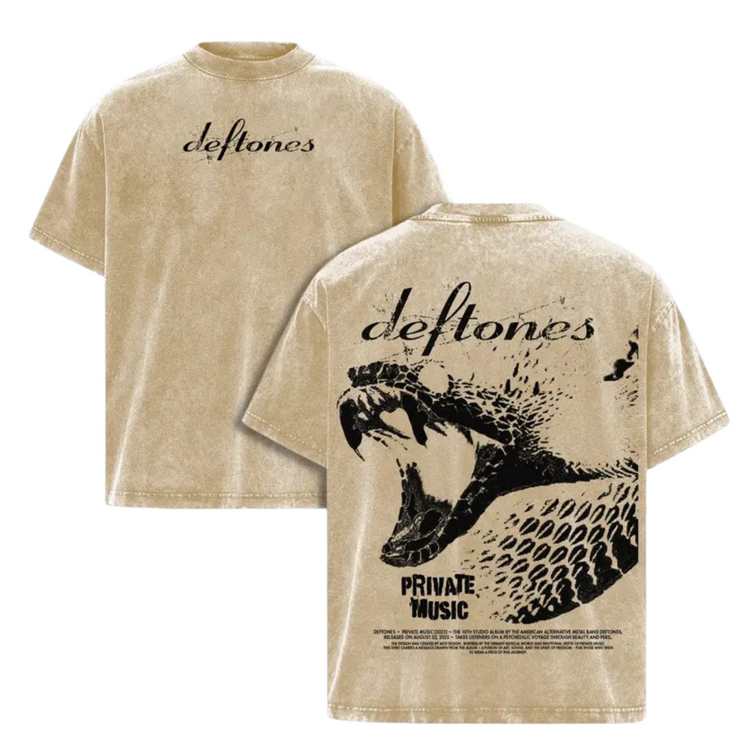 Deftones Private Album Tee
