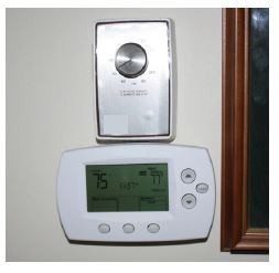 Matching thermostat and compatible wiring | High-Efficiency Furnace