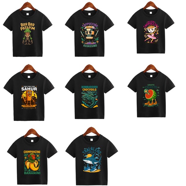 Italian Brainrot Meme Tee