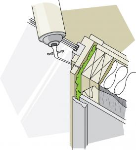 Low expansion foam insulation