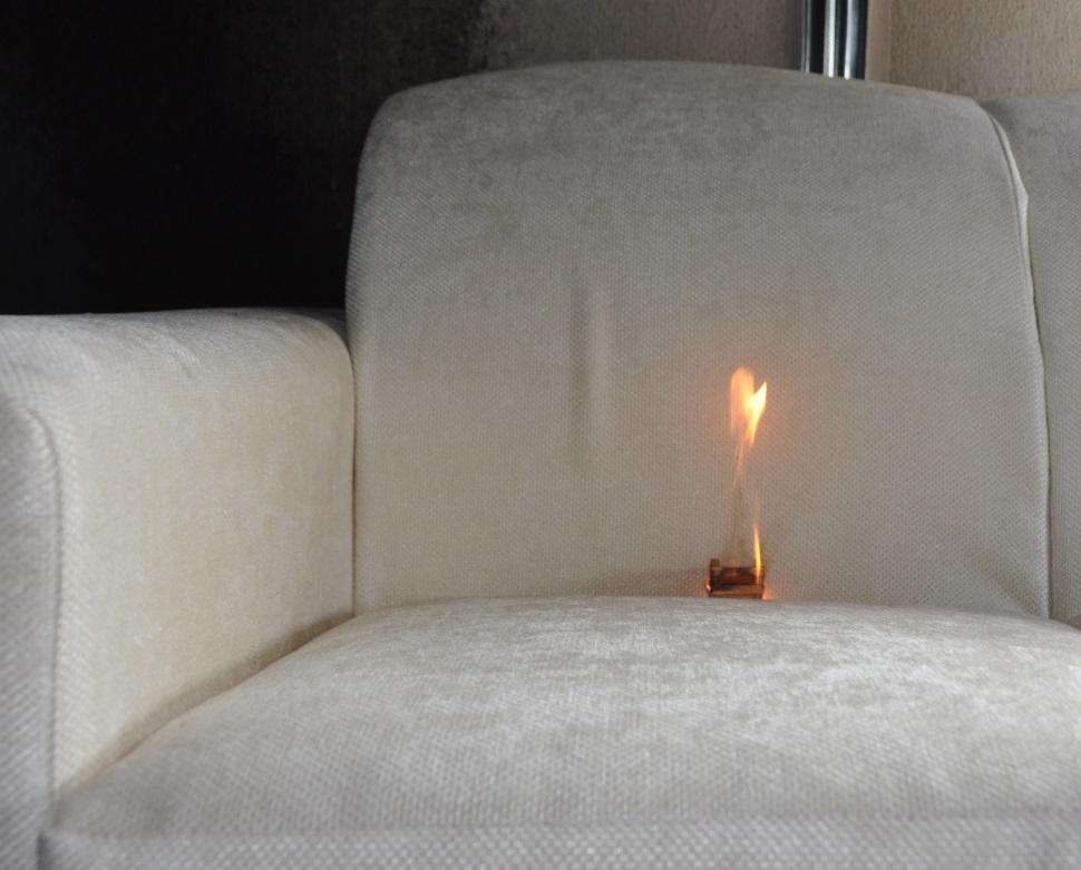 Established Burning FD203 Enclosure Fires on Guides