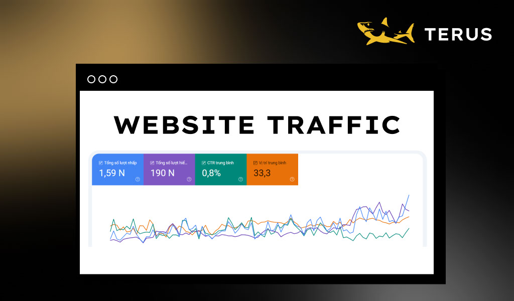 giúp website có traffic truy cập của người dùng