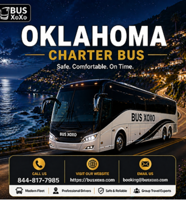 Contact Oklahoma Charter Bus Rentals for Full-Size Charter Buses