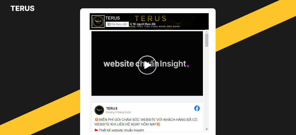 Hướng Dẫn Nhúng/Chèn Fanpage Facebook Vào Website