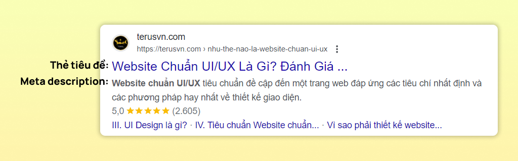 Viết thẻ tiêu đề hấp dẫn
