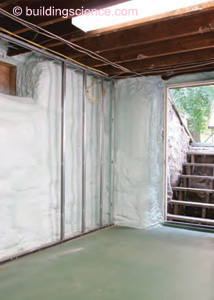 spray foam insulation