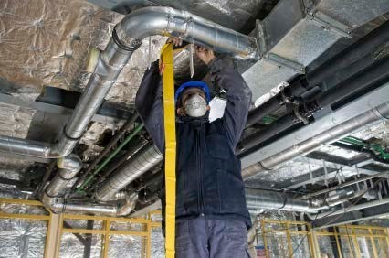 How to prevent building occupants during duct cleaning