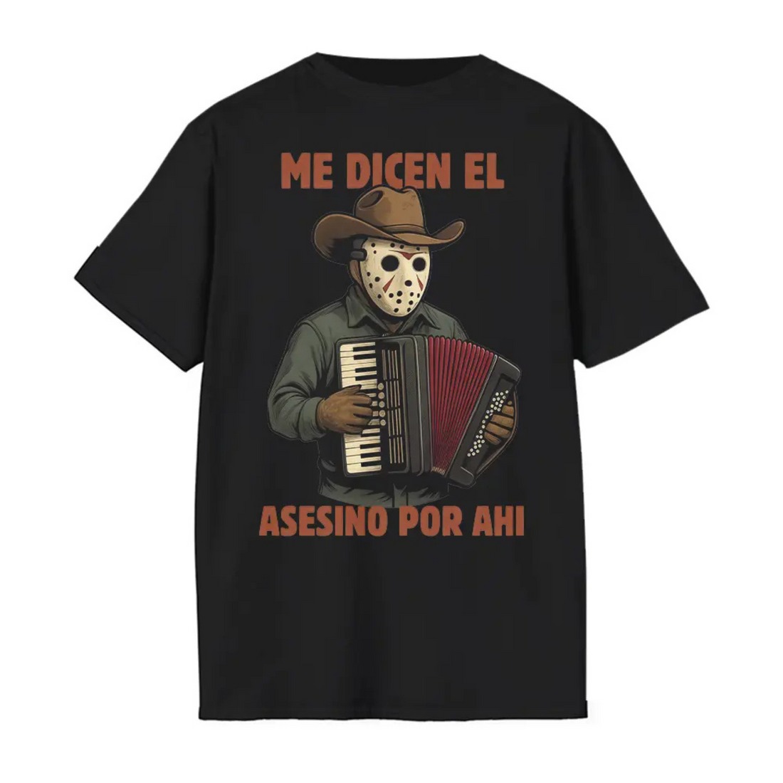 Horror Movie Villains Accordion T-shirt