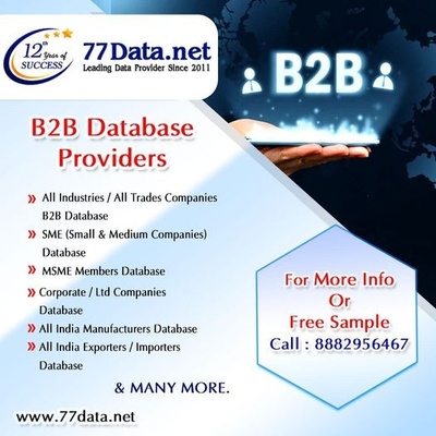 B2B data base provider