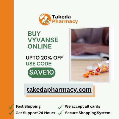 Buy Vyvanse Online Domestic delivery at Takedapharmacy