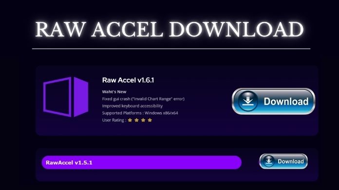raw accel download